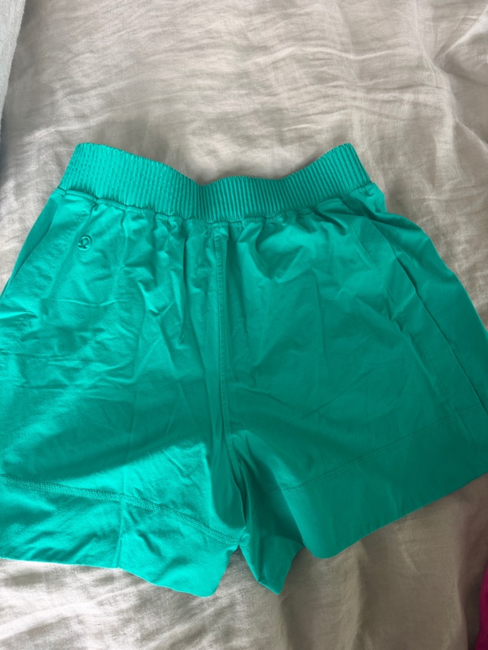 lululemon athletica Bright Teal Lounge Shorts